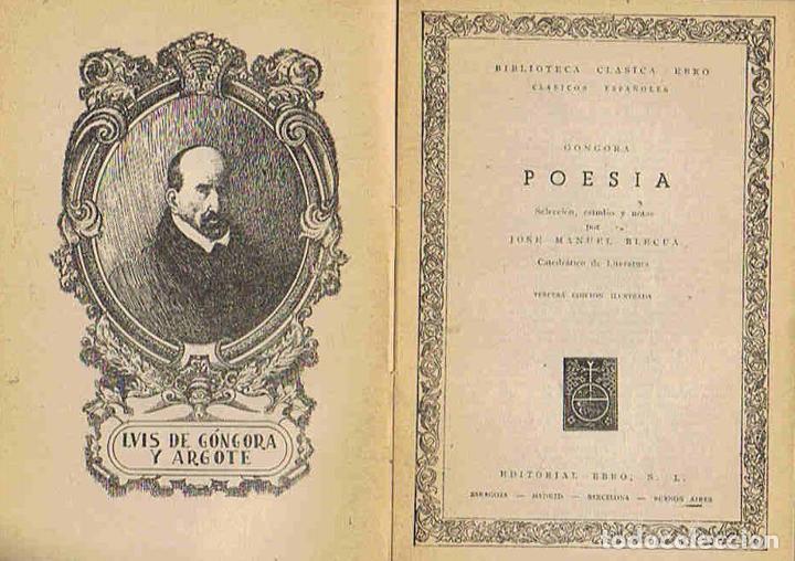 Libros: G&Atilde;&sup3;ngora. - AA.VV. - Foto 1