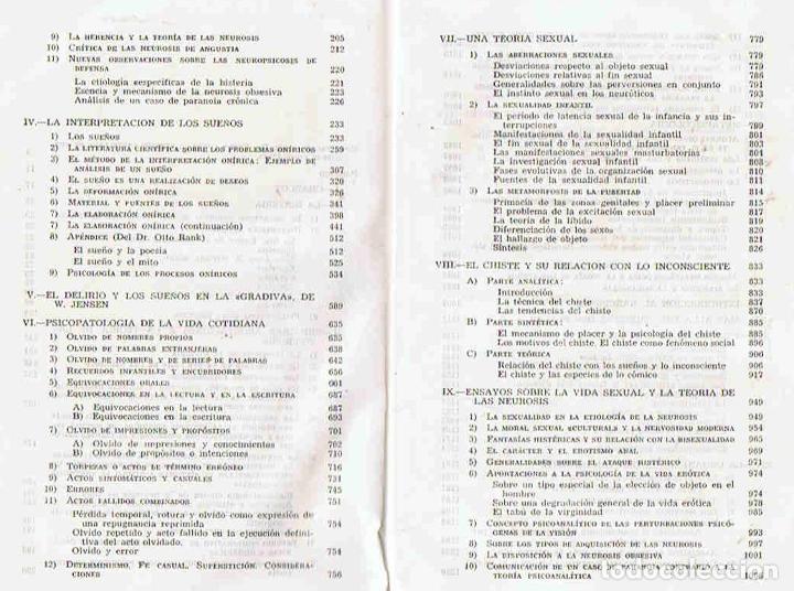 Libros: OBRAS COMPLETAS. Vol. I (de 2) - Freud. Sigmund - Foto 3