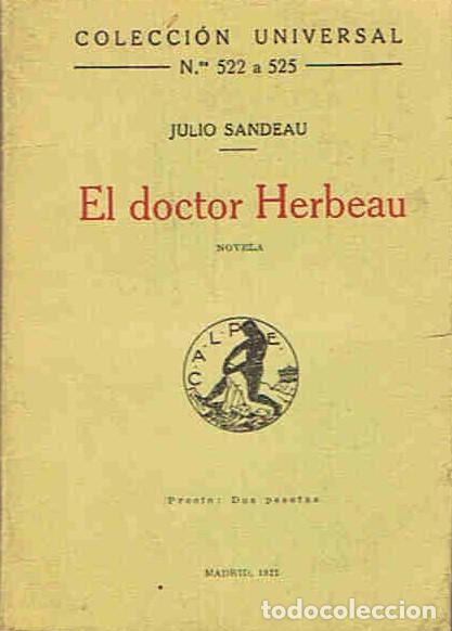 Libros: EL DOCTOR HERBEAU - Sandeau. Julio - Foto 1