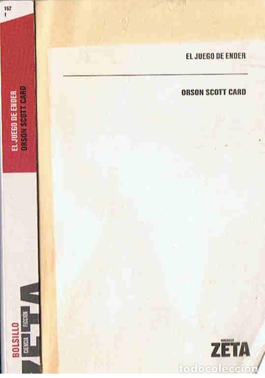 Libros: EL JUEGO DE ENDER - Scott Card. Orson - Foto 1