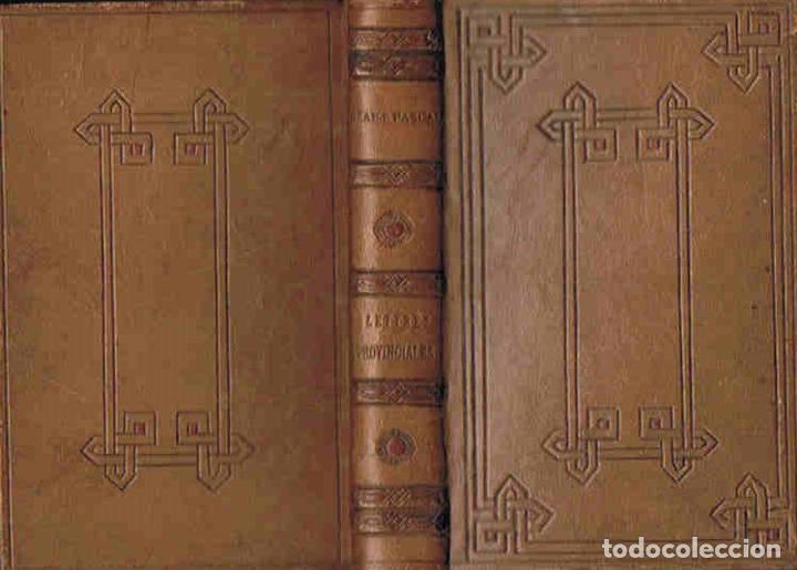 Libros: LETTRES PROVINCIALES. 2 Tomos - Pascal. Blaise - Foto 2