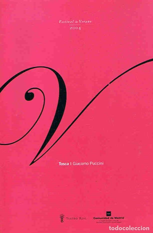 Libros: TOSCA. Melodramma en tres actos - Puccini. Giacomo - Foto 1