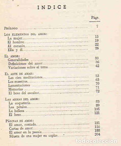 Libros: AMOR. - Armi&Atilde;&plusmn;&Atilde;&iexcl;n. Luis de - Foto 3