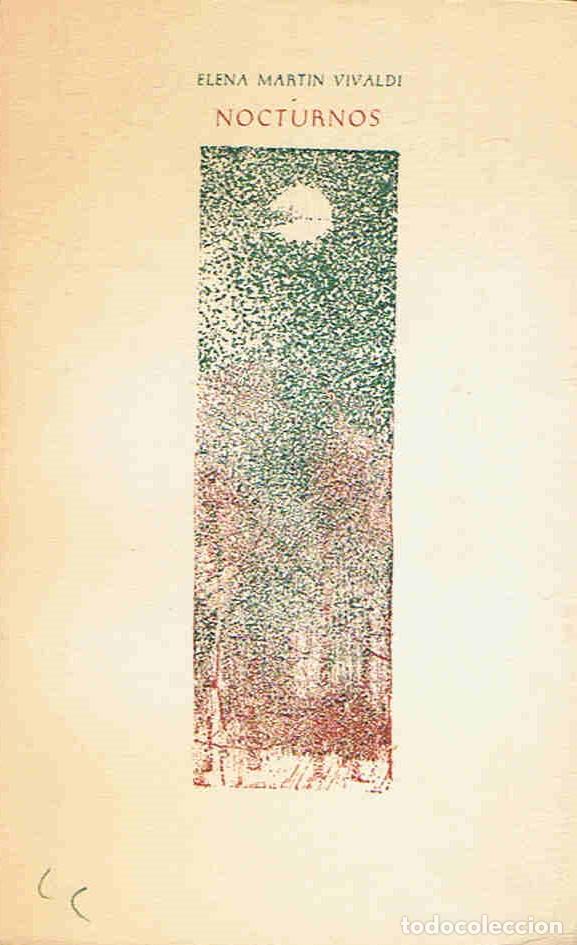 Libros: NOCTURNOS. Poemas - Mart&Atilde;&shy;n Vivaldi. Elena - Foto 1