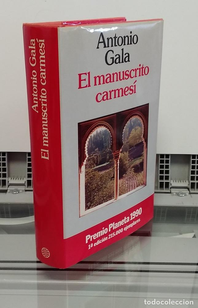 Libros: El manuscrito carmes&iacute; (primera edici&oacute;n) - Antonio Gala - Foto 1