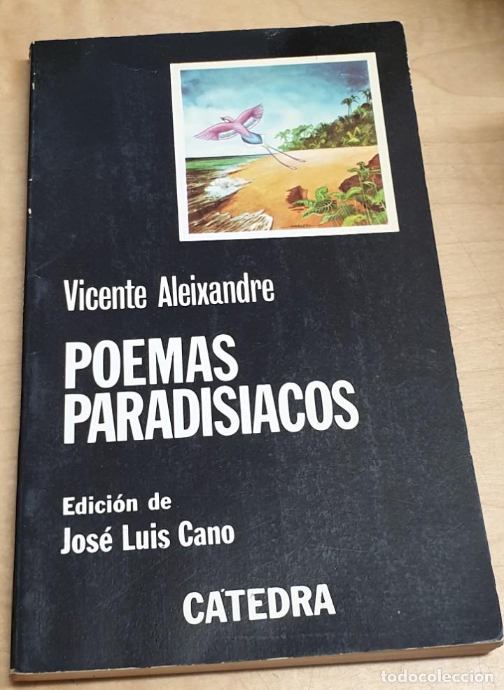 Libros: Poemas paradisiacos - ALEIXANDRE, VICENTE - Foto 1