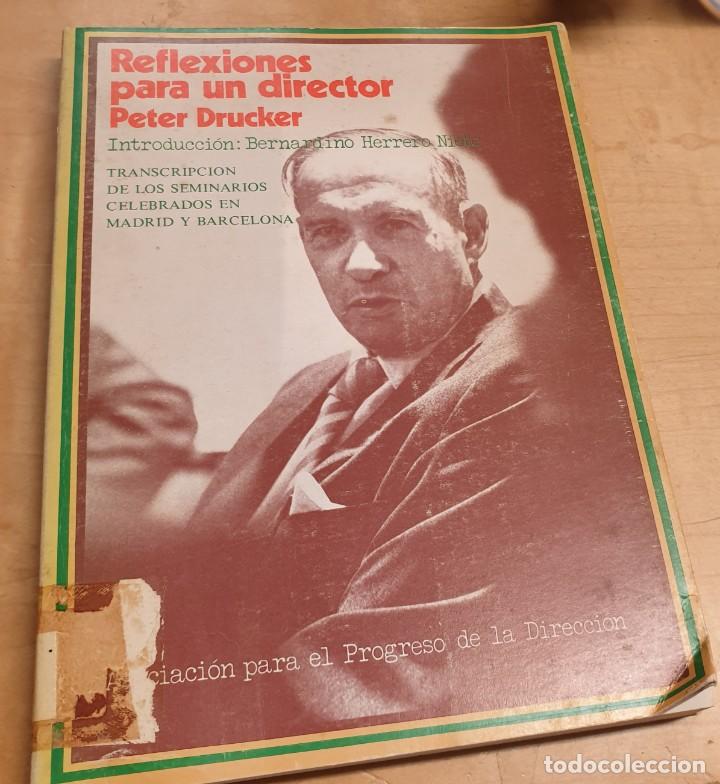 Libros: Reflexiones para un director - DRUCKER, PETER - Foto 1