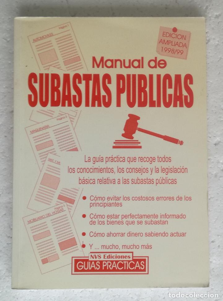 Libros: Manual de subastas publicas - OFERTAS DOCABO - Foto 1