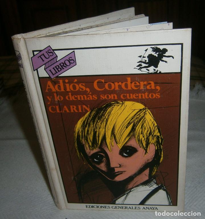 Libros: adios,cordera,y lo demas son cuentos Clarin ediciones Anaya - Foto 1