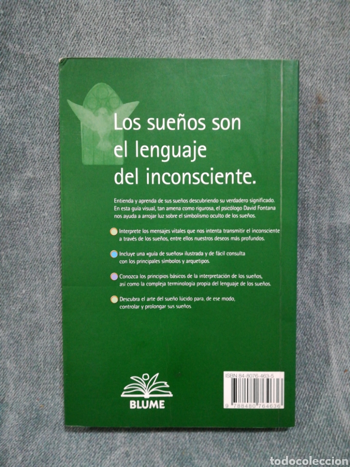 Libros: EL LENGUAJE DE LOS SUE&Ntilde;OS - GU&Iacute;A VISUAL SOBRE LOS SUE&Ntilde;OS Y SU INTERPRETACI&Oacute;N - DAVID FONTANA - BLUME - Foto 2