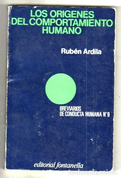 Libros: ORIGENES DEL COMPORTAMIENTO HUMANO - ARDILA, RUBEN - Foto 2
