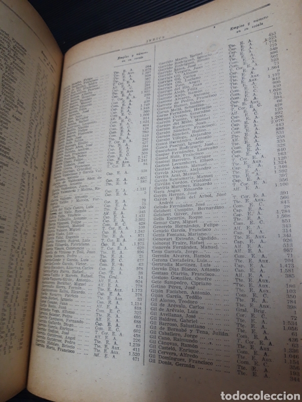 Libros: Infanteria Escala activa complementaria y auxiliar 1948 Ministerio del Ej&eacute;rcito - Foto 9