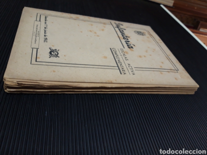 Libros: Infanteria Escala activa y complementaria 1942 Ministerio del Ej&eacute;rcito - Foto 4