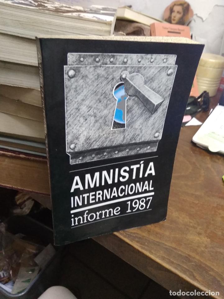 Libros: Libro Amnist&iacute;a internacional informe 1987 ediciones de la torre L-27131 - Foto 2