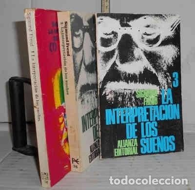 Libros: LA INTERPRETACI&Oacute;N DE LOS SUE&Ntilde;OS. III vol&uacute;menes. - FREUD, Sigmund - Foto 1