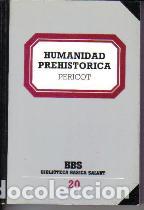Libros: HUMANIDAD PREHISTORICA - PERICOT MALUQUER - Foto 1