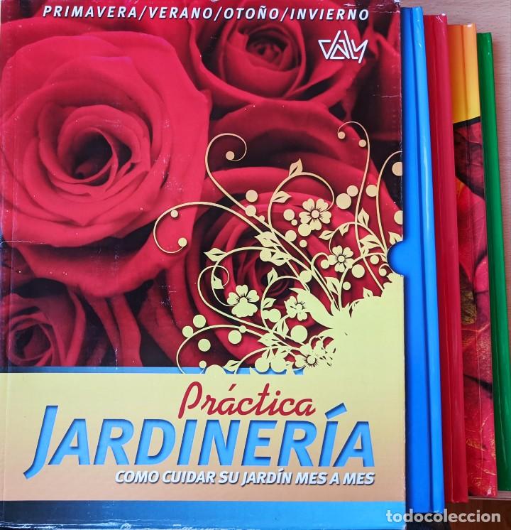 Libros: Jardineria practica - 4 VOLUMENES - Foto 1