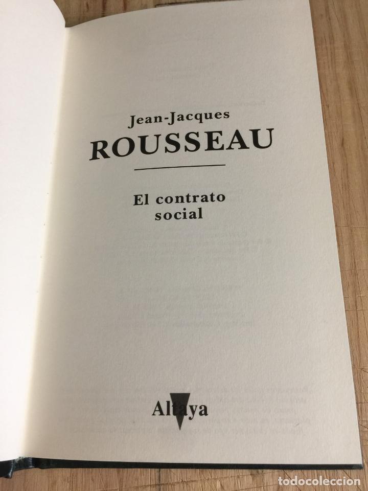 Libros: El contrato social - Jean-Jacques Rousseau - Foto 3