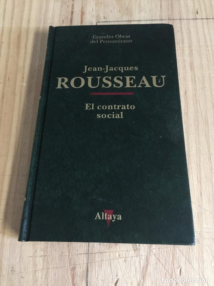 Libros: El contrato social - Jean-Jacques Rousseau - Foto 1
