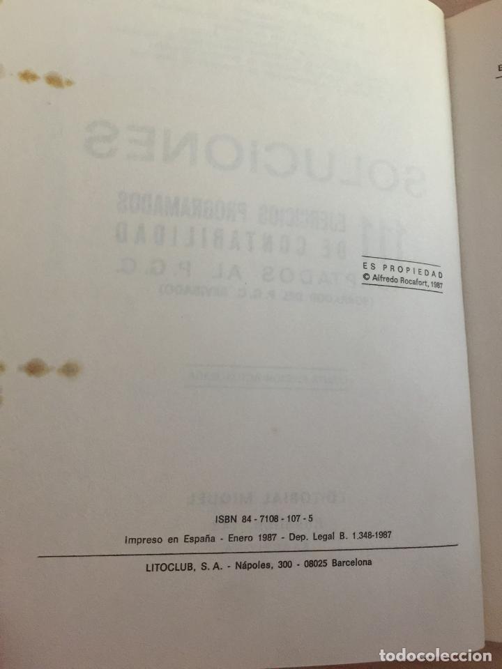 Libros: Contabilidad 111 ejercicios programados - Alfredo Rocafort - Foto 5