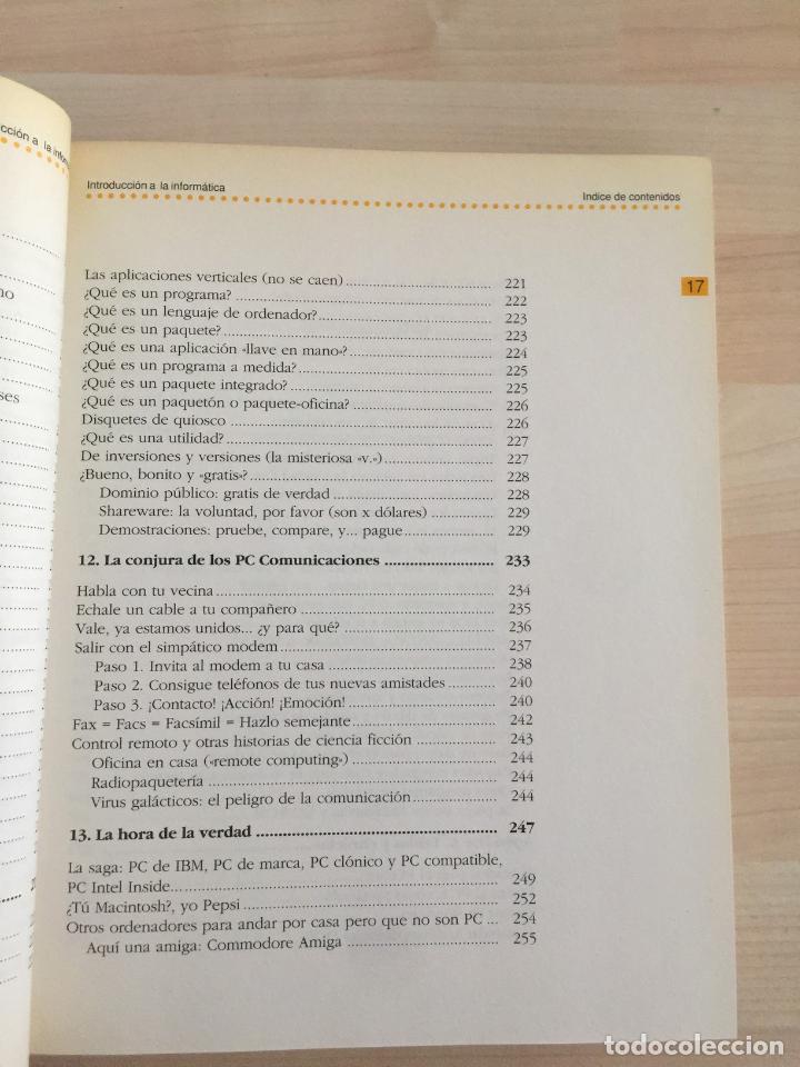 Libros: Introducci&oacute;n a la informatica para torpes - Kosme J. del Teso - Foto 3