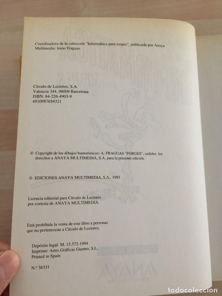 Libros: Introducci&oacute;n a la informatica para torpes - Kosme J. del Teso - Foto 5