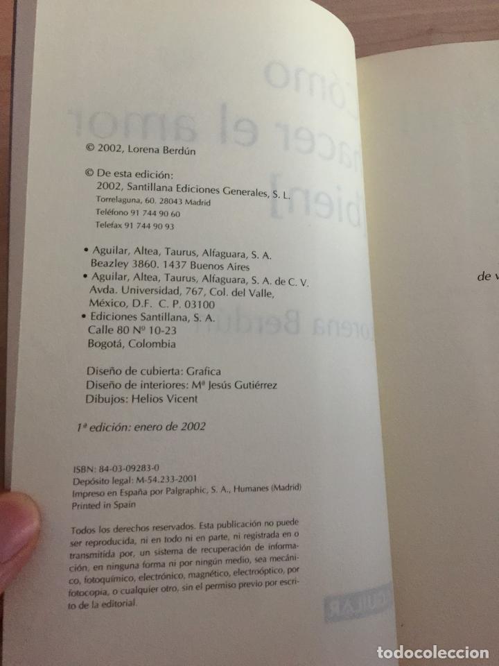 Libros: C&oacute;mo hacer el amor (bien) - Lorena Berd&uacute;n - Foto 4