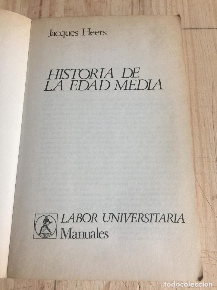 Libros: Historia de la edad media - Jacques Heers - Foto 4