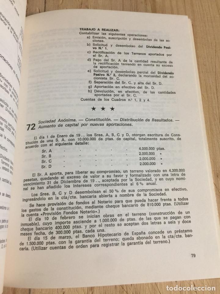 Libros: Contabilidad 111 ejercicios programados adaptados al P.G.C. - Alfredo Rocafort - Foto 4