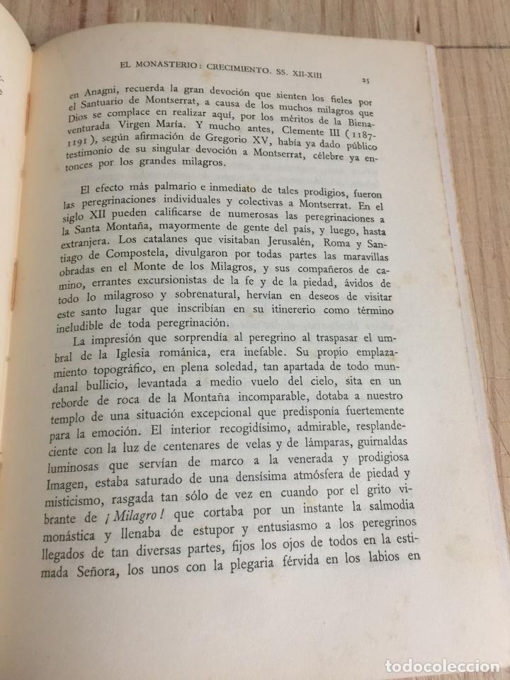Libros: Historia de Montserrat - D. Anselmo M. Albareda O. S. B. - Foto 5