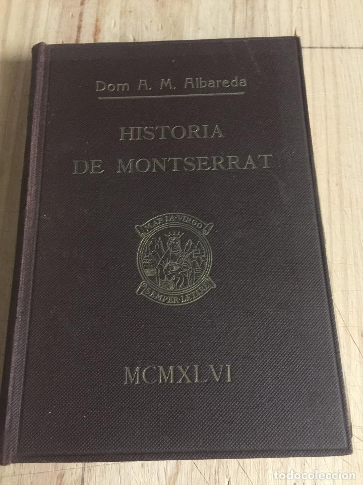 Libros: Historia de Montserrat - D. Anselmo M. Albareda O. S. B. - Foto 1