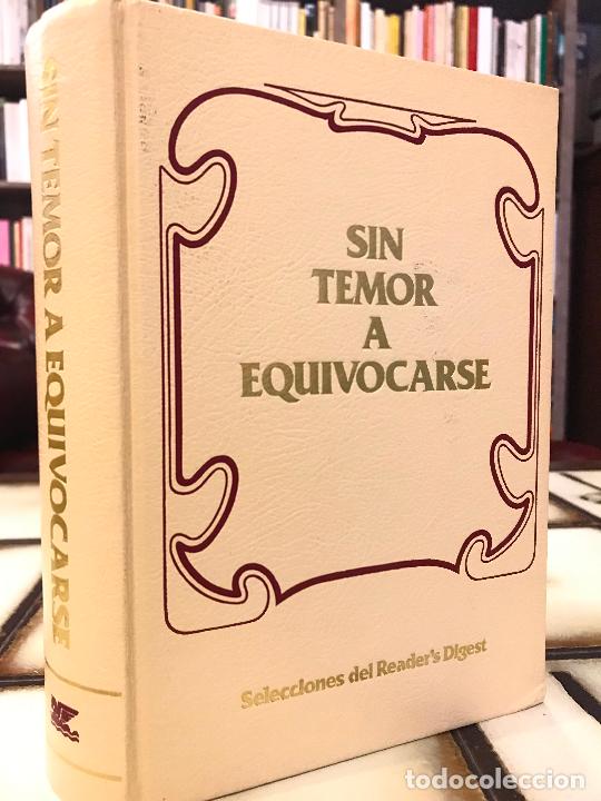 Libros: Sin temor a equivocarse. Selecciones del reader&acute;s digest - Foto 1