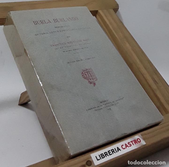 Libros: Burla Burlando... - Francisco Rodr&iacute;guez Mar&iacute;n - Foto 1
