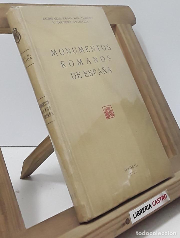 Libros: Monumentos Romanos de Espa&ntilde;a - Jos&eacute; Ram&oacute;n M&eacute;lida - Foto 1