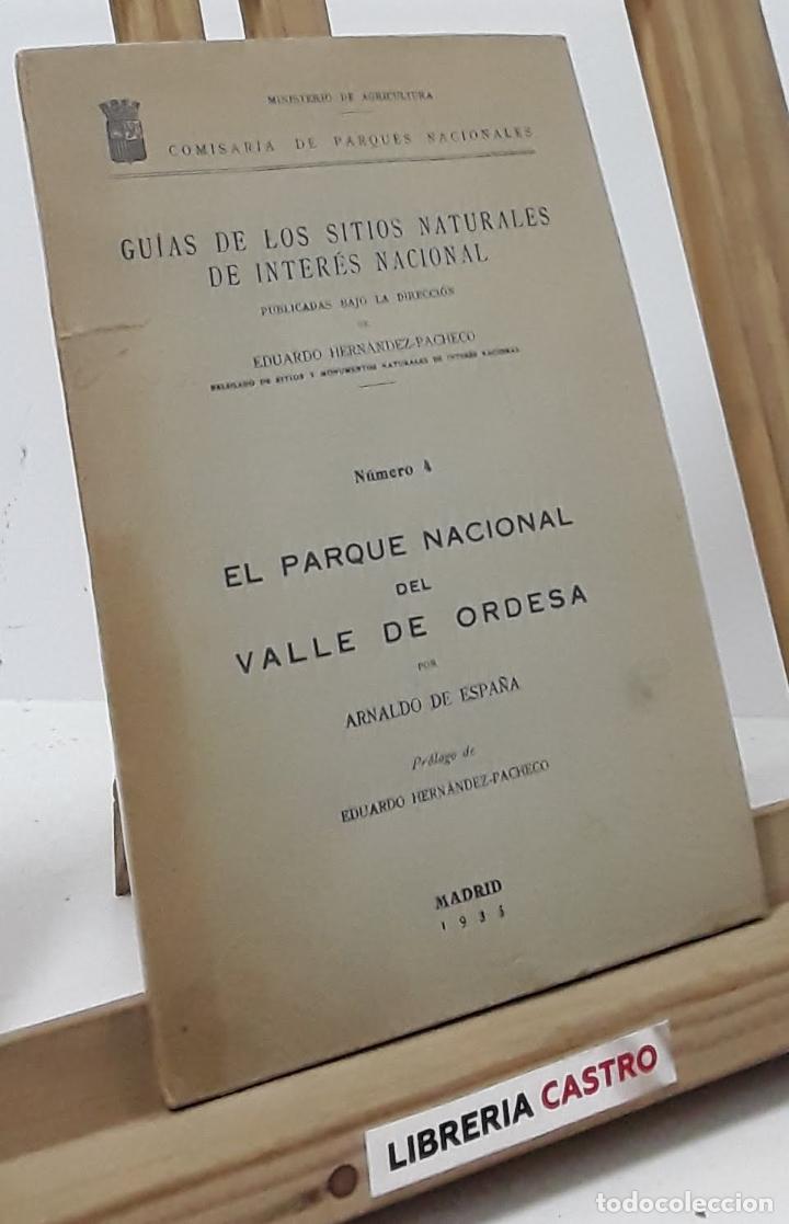 Libros: El Parque Nacional del Valle de Ordesa - Arnaldo de Espa&ntilde;a. - Foto 1