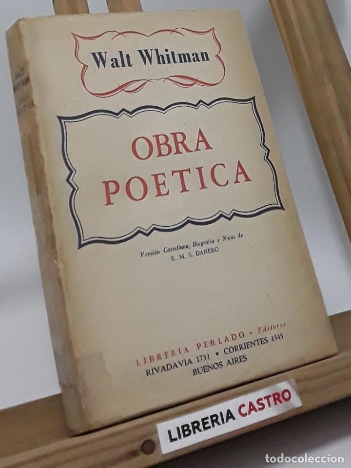 Libros: Obra po&eacute;tica - Walt Whitman - Foto 1
