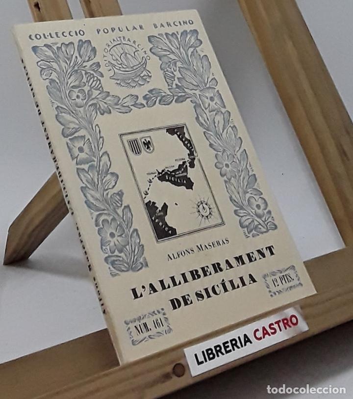 Libros: L&acute;alliberament de Sic&iacute;lia - Alfons Maseras - Foto 1