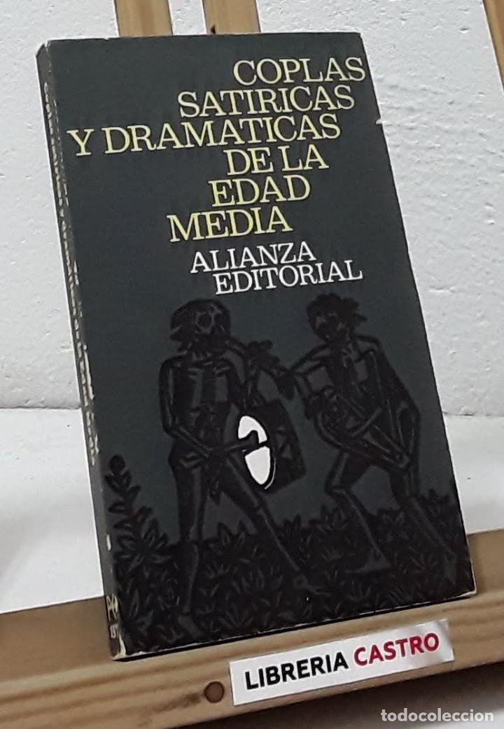 Libros: Coplas sat&iacute;ricas y dram&aacute;ticas de la Edad Media - Varios - Foto 1