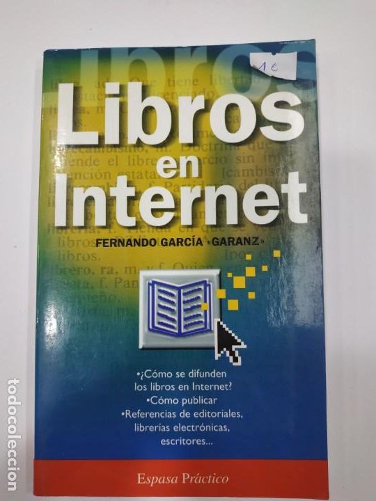 Libros: LIBROS E INTERNET FERNANDO GARCIA GARANZ ESPASA PR&Aacute;CTICO 1998 EST19B5 - Foto 1