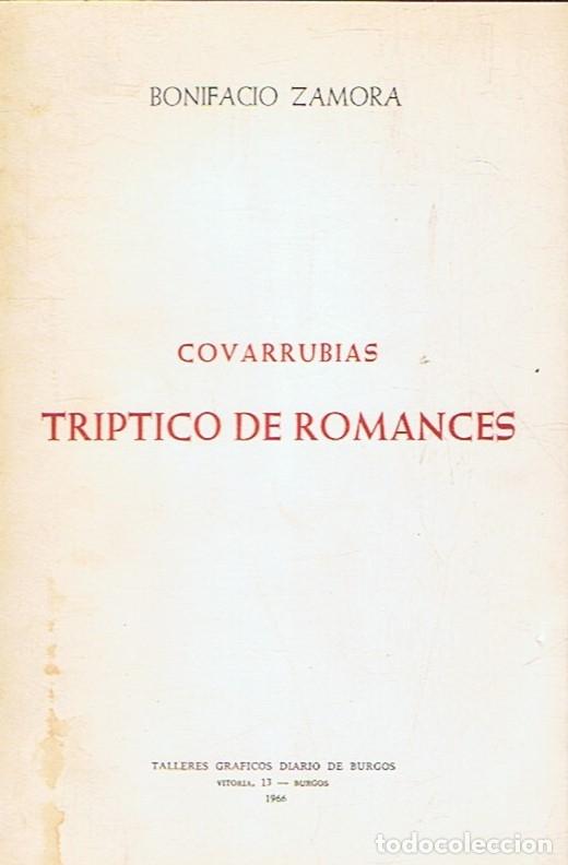 Libros: COVARRUBIAS. TRIPTICO DE ROMANCES. - Zamora. Bonifacio, - Foto 1