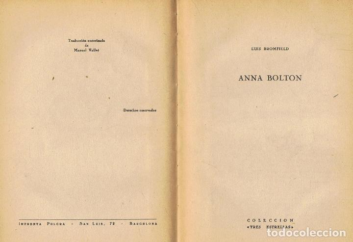 Libros: Bromfield. Louis - ANNA BOLTON - Foto 1