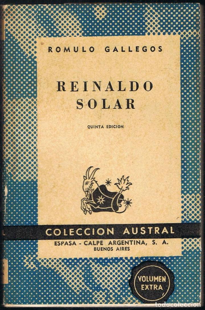 Libros: Gallegos. Romulo - REINALDO SOLAR - Foto 1