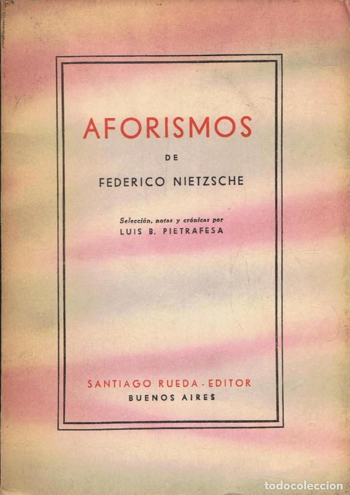 Libros: Nietzsche. Federico - AFORISMOS - Foto 1