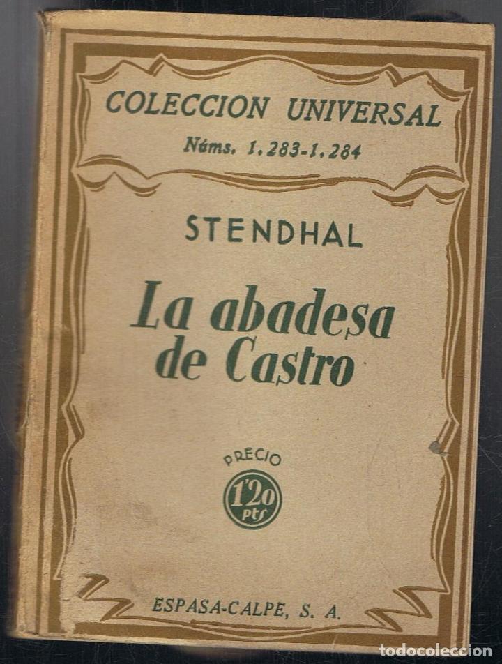 Libros: Stendhal. - LA ABADESA DE CASTRO - Foto 1