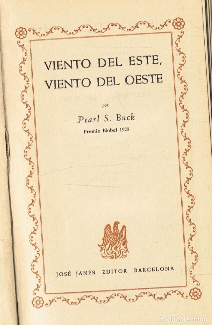 Libros: Buck. Pearl S - VIENTO DEL ESTE VIENTO DEL OESTE. - Foto 1