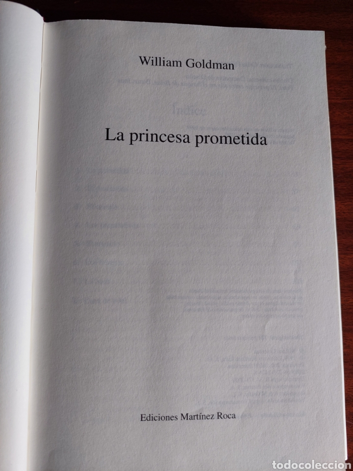 Libros: La princesa prometida- William Goldman - Foto 3
