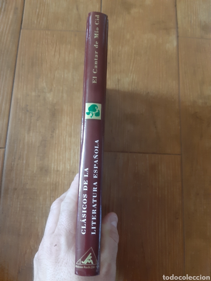Libros: Libro El Cantar de M&iacute;o Cid -Cl&aacute;sicos de la Literatura- Ed. Rueda 2002 - Foto 2