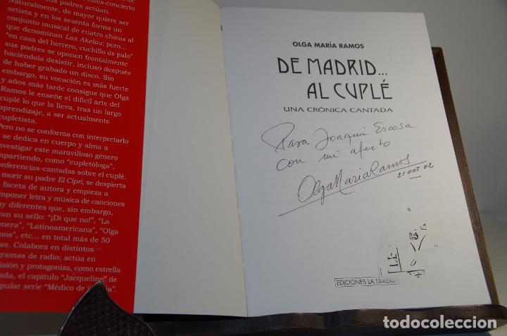 Libros: DE MADRID AL CUPLE OLGA MARIA RAMOS - Foto 3