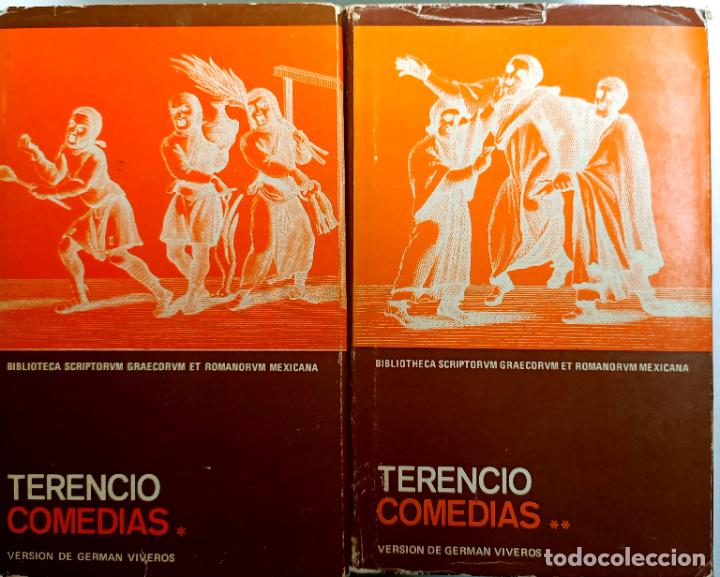 Libros: Comedias, 2 tomos / Publio Terencio Africano - Foto 1