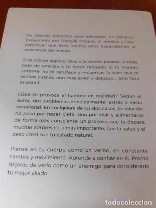 Libros: &iquest; DE QUE TIENES HAMBRE ? - NUTRICION - DEEPAK CHOPRA - Foto 2